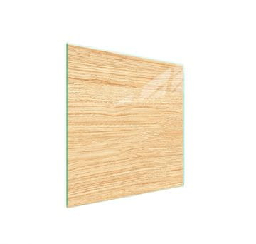 shumee STEKLENA ZAŠČITNA PLOŠČA ZA PEČ 50x52 NA DRVA