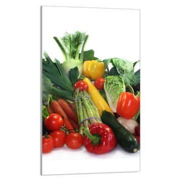 shumee STEKLENA DESKA ZA REZANJE 30x52 Zelenjava