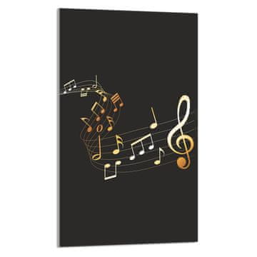 shumee STEKLENA REZALNA DESKA 30x52 Music