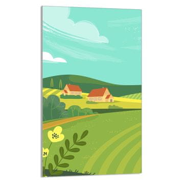 shumee STEKLENA REZALNA DESKA 30x52 Village