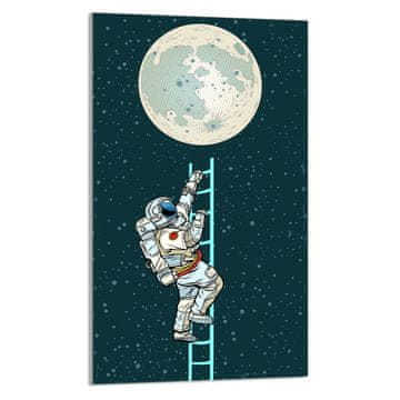 shumee STEKLENA DESKA ZA REZANJE 30x52 Moon