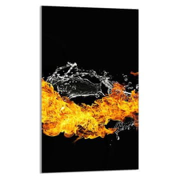 shumee STEKLENA REZALNA DESKA 30x52 Fire