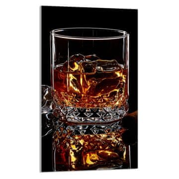 shumee STEKLENA DESKA ZA REZANJE 30x52 Whiskey