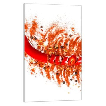 shumee STEKLENA DESKA ZA REZANJE 30x52 Chilli