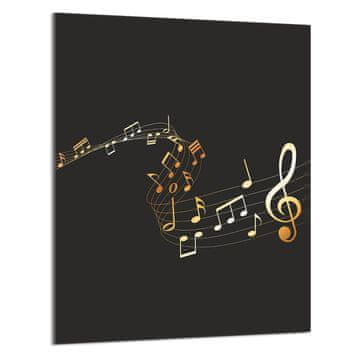 shumee STEKLENA REZALNA DESKA 40x52 Music