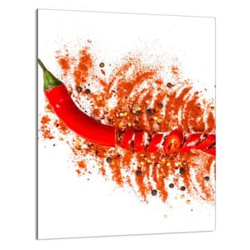 shumee STEKLENA REZALNA DESKA 40x52 Chilli