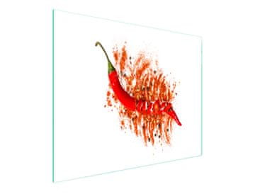shumee STEKLENA DESKA ZA REZANJE 52x30 CHILLI