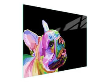 shumee STEKLENA DESKA ZA REZANJE 52x30 DOG