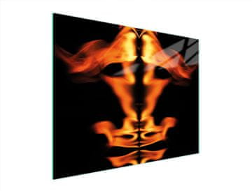 shumee STEKLENA REZALNA DESKA 52x40 FIRE