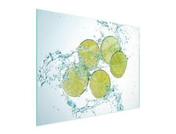 shumee STEKLENA DESKA ZA REZANJE 52x40 LIME