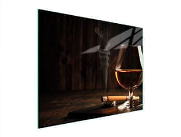 shumee STEKLENA REZALNA DESKA 52x40 VINO