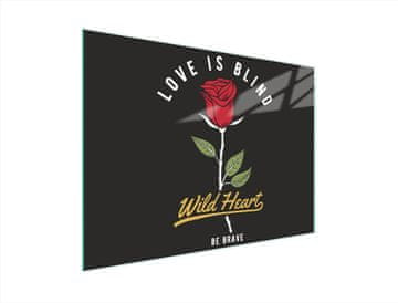 shumee STEKLENA DESKA ZA REZANJE 40x30 ROSE