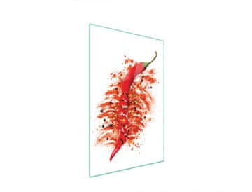 shumee STEKLENA DESKA ZA REZANJE 35x52 CHILLI