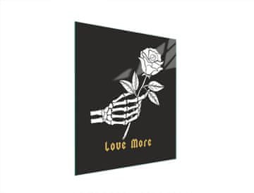 shumee STEKLENA DESKA ZA REZANJE 45x52 ROSE