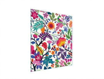 shumee STEKLENA DESKA ZA REZANJE 45x52 CVETJE