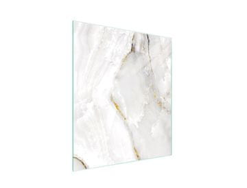 shumee STEKLENA DESKA ZA REZANJE 45x52 MARMOR