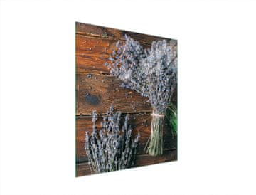 shumee STEKLENA DESKA ZA REZANJE 45x52 LAVENDER