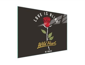 shumee STEKLENA DESKA ZA REZANJE 30x22 ROSE
