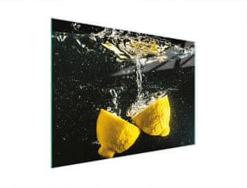 shumee STEKLENA DESKA ZA REZANJE 30x22 LIMONA