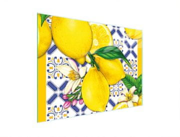 shumee STEKLENA DESKA ZA REZANJE 30x22 LIMON