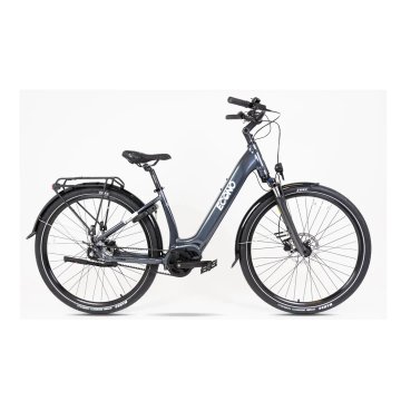 ECONO Mare City EECALK (AUTO) Električno kolo - Siva / M / 700Wh (20Ah)