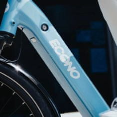 ECONO Mare City EECALK (AUTO) Električno kolo - Siva / M / 520Wh (15Ah)