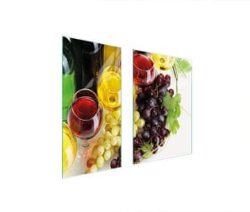 shumee ZAŠČITNA PLOŠČA ZA STEKLO 75x52 VINO