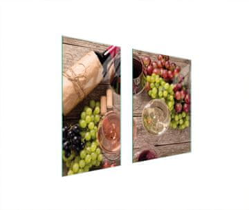 shumee ZAŠČITNA PLOŠČA ZA STEKLO 75x52 VINO