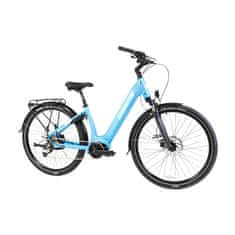 ECONO Mare City EEC4LK Električno kolo - Svetlo modra / 15 Ah / M -25% subvencija