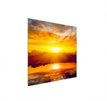shumee STEKLENA ZAŠČITNA PLOŠČA ZA ŠTEDILNIK 50x52 SUN
