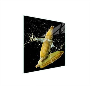shumee STEKLENA ZAŠČITNA PLOŠČA ZA ŠTEDILNIK 50x52 CORN