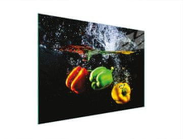 shumee STEKLENA DESKA ZA REZANJE 30x22 PEPPER