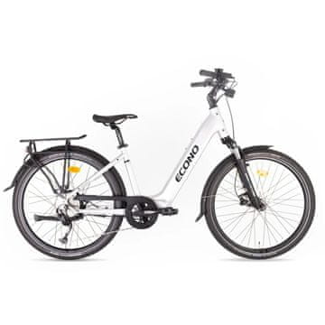 ECONO Apes CITY EER4 2026 Električno kolo - Aluminijasto siva / 700Wh (20Ah) / S/M -25% subvencija