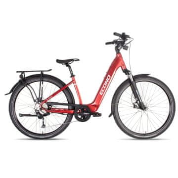 ECONO Apes CITY EER4 2026 Električno kolo - Rdeča / 520Wh (15Ah) / S/M -25% subvencija