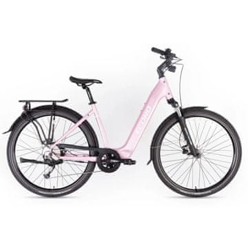 ECONO Apes CITY EER4 2026 Električno kolo - Roza / 800Wh (23Ah) / L