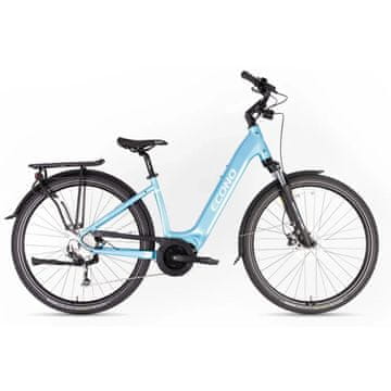 ECONO Mare City EEC4 2026 Električno kolo - Svetlo modra / 700Wh (20Ah) / L