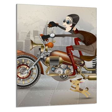shumee STEKLENA REZALNA DESKA 40x52 Motorno kolo