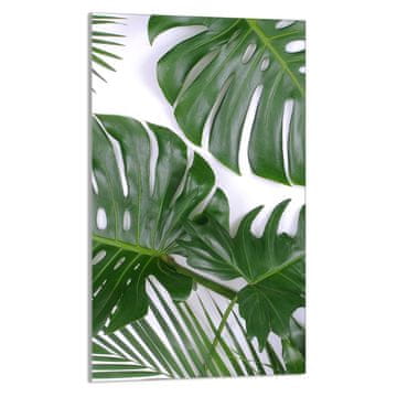 shumee STEKLENA DESKA ZA REZANJE 30x52 Monstera
