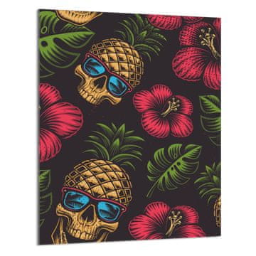 shumee STEKLENA DESKA ZA REZANJE 40x52 Ananas