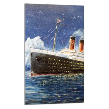 shumee STEKLENA DESKA ZA REZANJE 30x52 Titanic