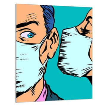 shumee STEKLENA REZALNA DESKA 40x52 Maska