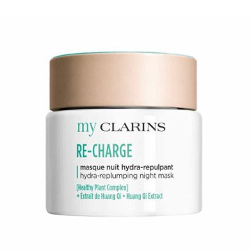 Clarins Razstrupljevalna in vlažilna nočna maska My Re Charge (Hydra-Replump Nigh Mask) 50 ml