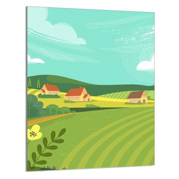 shumee STEKLENA REZALNA DESKA 40x52 Village