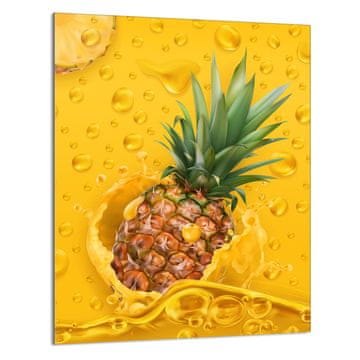 shumee STEKLENA DESKA ZA REZANJE 40x52 Ananas