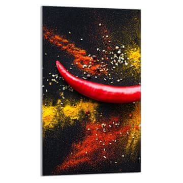 shumee STEKLENA DESKA ZA REZANJE 30x52 Chilli