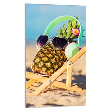 shumee STEKLENA DESKA ZA REZANJE 30x52 Ananas