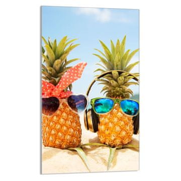 shumee STEKLENA DESKA ZA REZANJE 30x52 Ananas