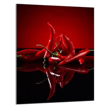 shumee STEKLENA REZALNA DESKA 40x52 Chilli