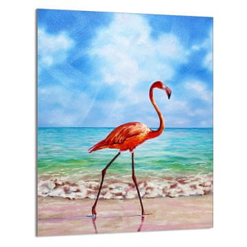 shumee STEKLENA DESKA ZA REZANJE 40x52 Flamingo