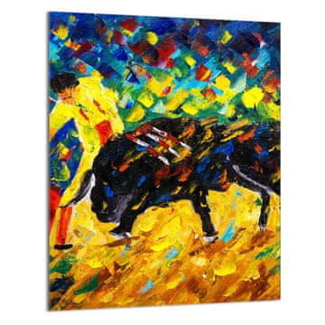 shumee STEKLENA DESKA ZA REZANJE 40x52 Bull